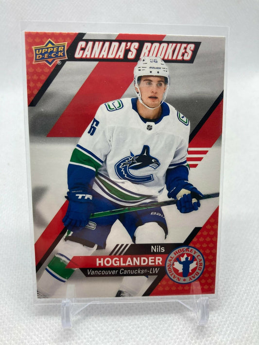 2021-22 Upper Deck National Hockey Card Day nils hoglander #CAN-5