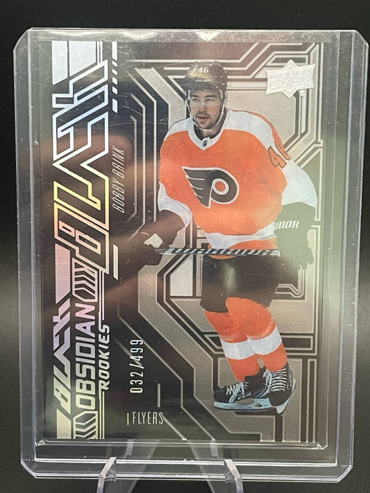 22/23 UD BLACK BOBBY BRINK OBSIDIAN RC ROOKIE /499