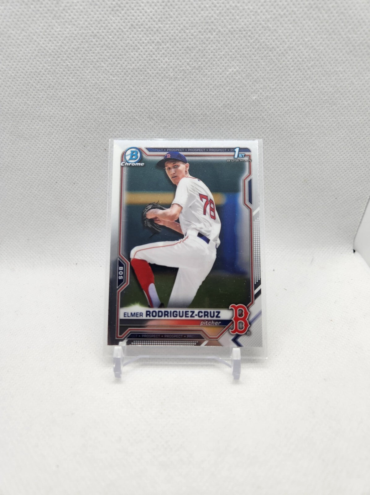 Elmer Rodriguez-Cruz 2021 Bowman Draft 1st Bowman Chrome