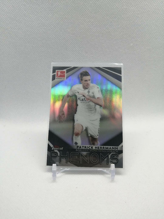 2020-21 Topps Finest Bundesliga Patrick Herrmann Finest Phenoms Card ##FPH-PH