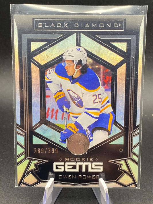 Owen Power Rookie Gems /399 Black Diamond