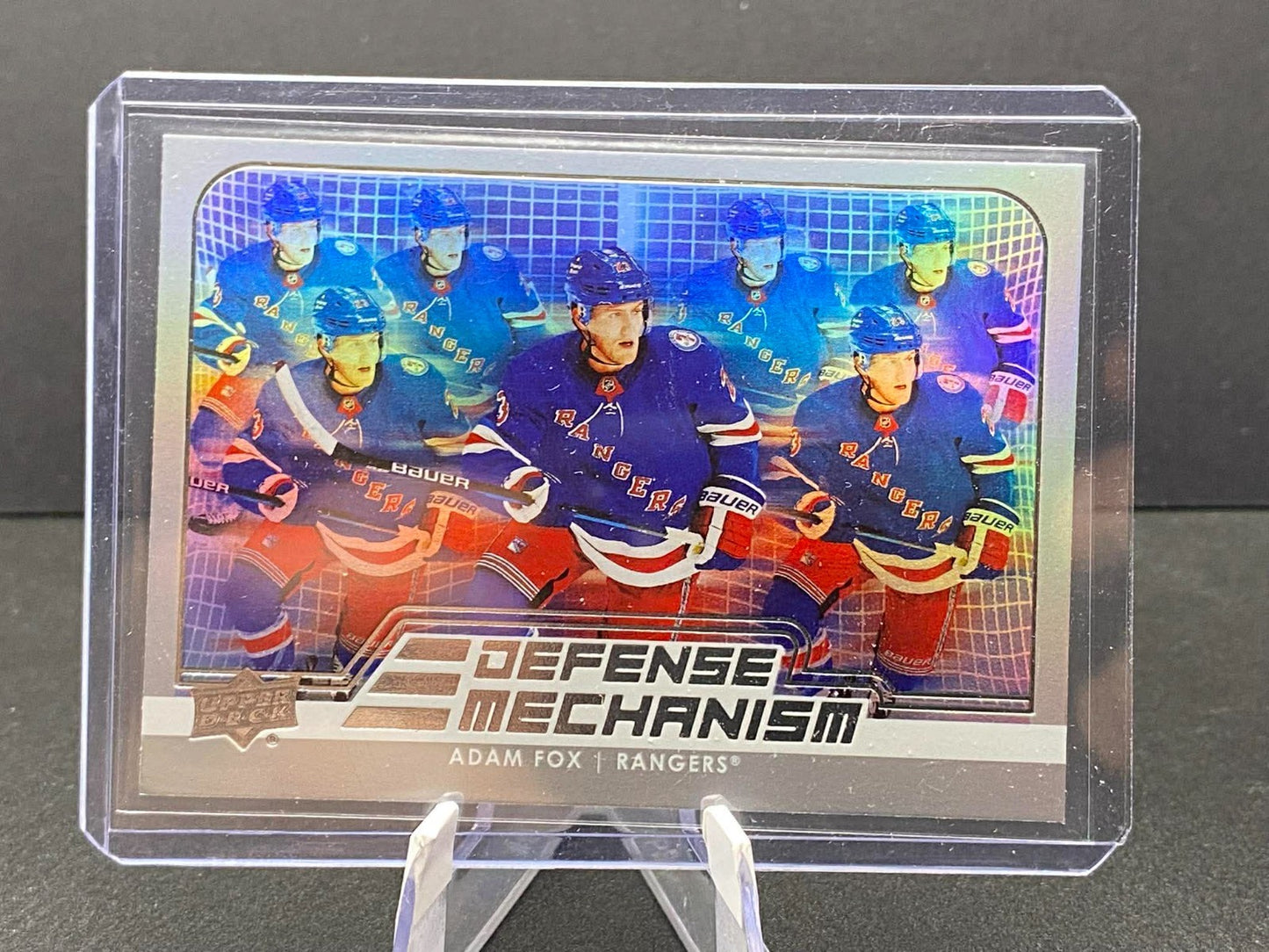 2022-23 Upper Deck Adam Fox Defense Mechanism - New York Rangers