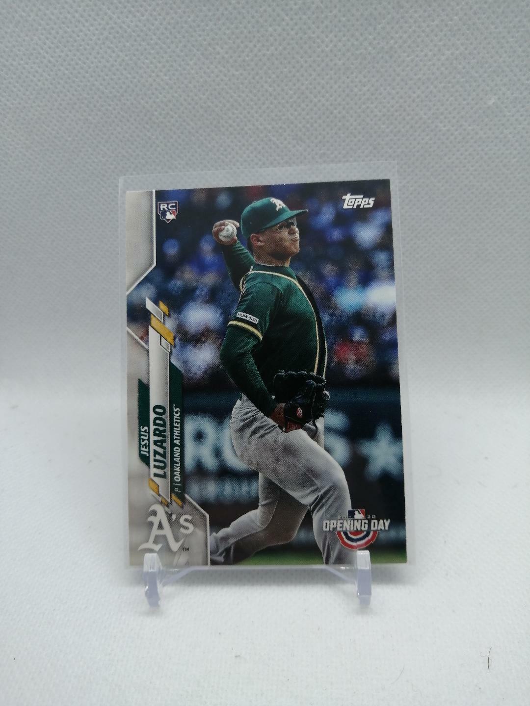 2020 Topps Opening Day Jesus Luzardo RC #105 Oakland Athletics