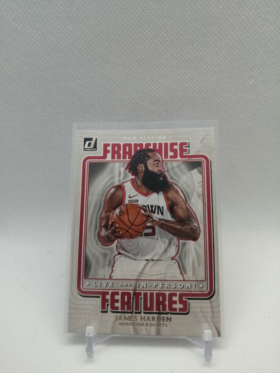 James Harden #11 Live and In-Person Franchise Panini OC Rockets.