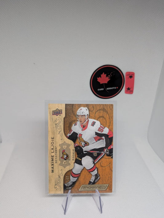 2018-19 Upper Deck Engrained Rookie #94 Max Lajoie RC /299