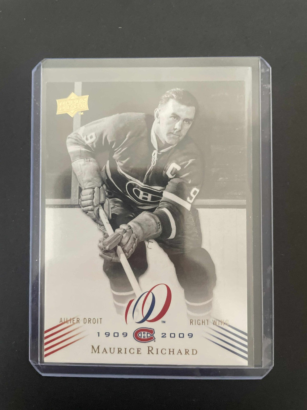 2008-09 Upper Deck Maurice Richard Montreal Canadiens Centennial Set #37  REF I