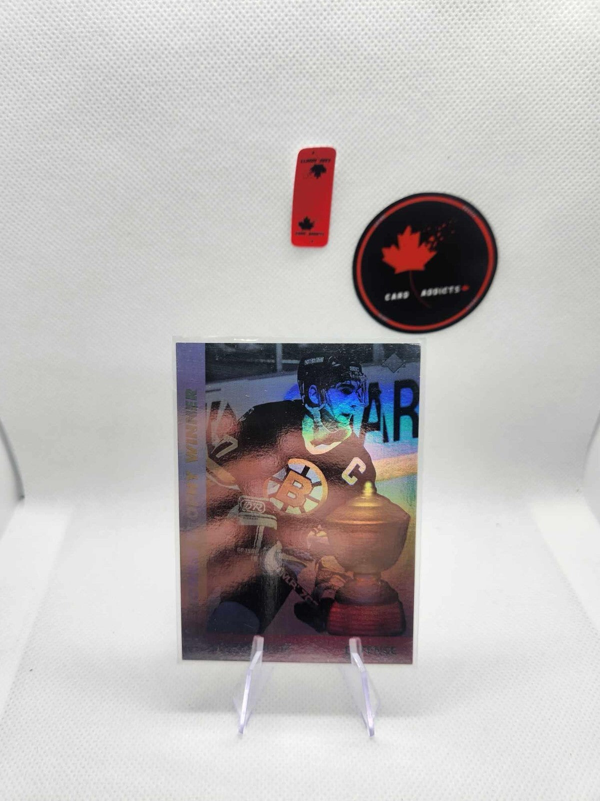 1991 Ray Borque Upper Deck Award Winners Hologram AW5 Boston Bruins