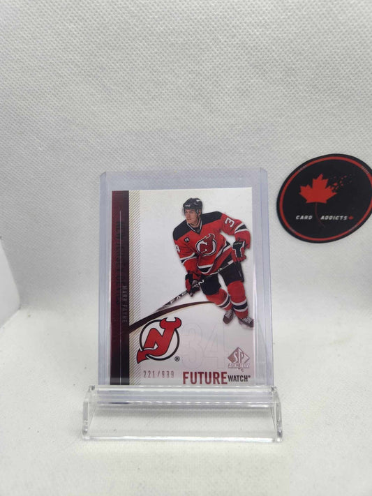 2010-11 SP Authentic Future Watch 180 / 999 Mark Fayne Rookie RC