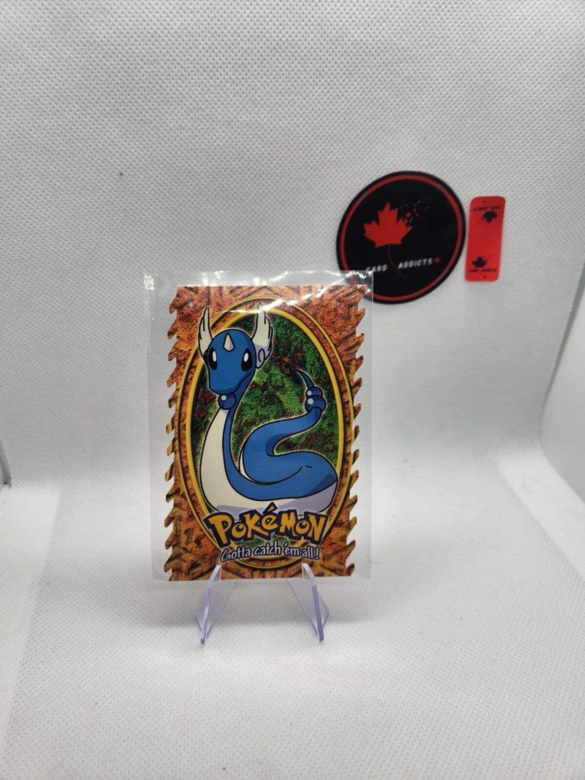 Dragonair Pokemon Movie 1999 Pokemon Topps #11 Die Cut Card