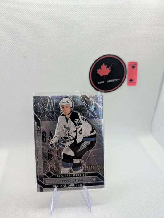 2020-21 Black Diamond Diamond Legends #BDLMS Martin St. Louis /349 - LIGHTNING