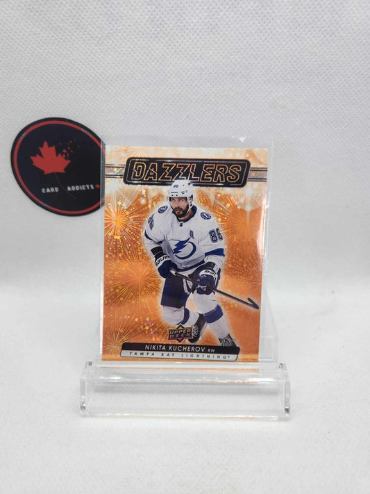 2023-24 Upper Deck Series 1 - Dazzlers Orange #DZ-28 Nikita Kucherov