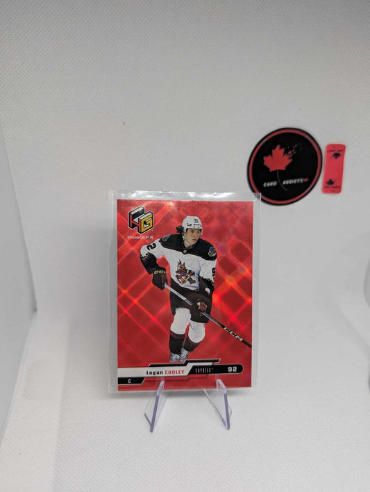2023-24 Upper Deck - Logan Cooley HoloGrFX Red #HG-13 RC