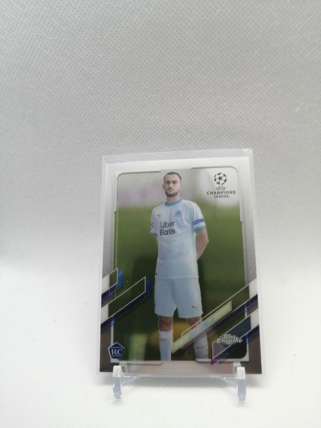 Lucas Perrin RC Rookie Topps Chrome UCL 2020-21 Olympique de Marseille