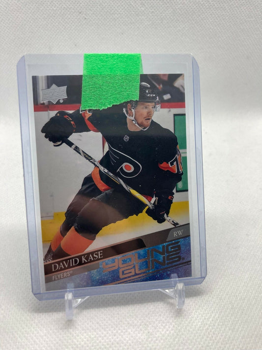 20/21 UD SERIES 2 DAVID KASE YOUNG GUNS RC SP ROOKIE #493