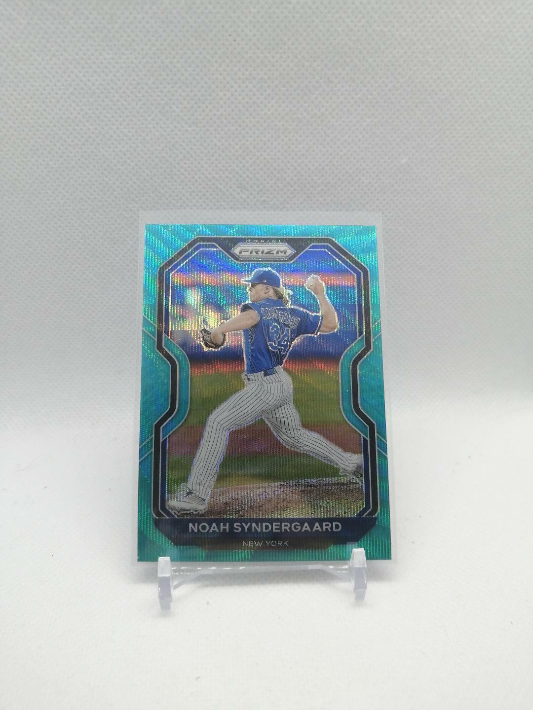 2021 Panini Prizm Baseball Parallel Wave Teal Noah Syndergaard