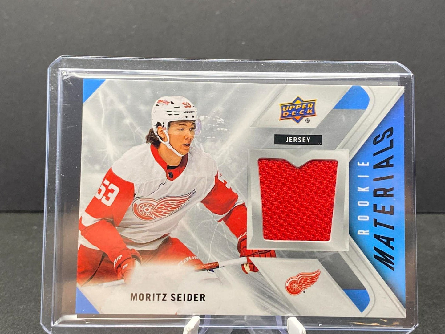 2021-22 Upper Deck Series 2 ROOKIE MATERIALS #RM-SE Moritz Seider