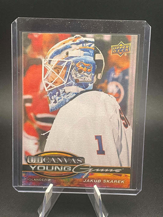 2025-26 Upper Deck Canvas Young Guns #C-109 Jakub Skarek Rookie RC