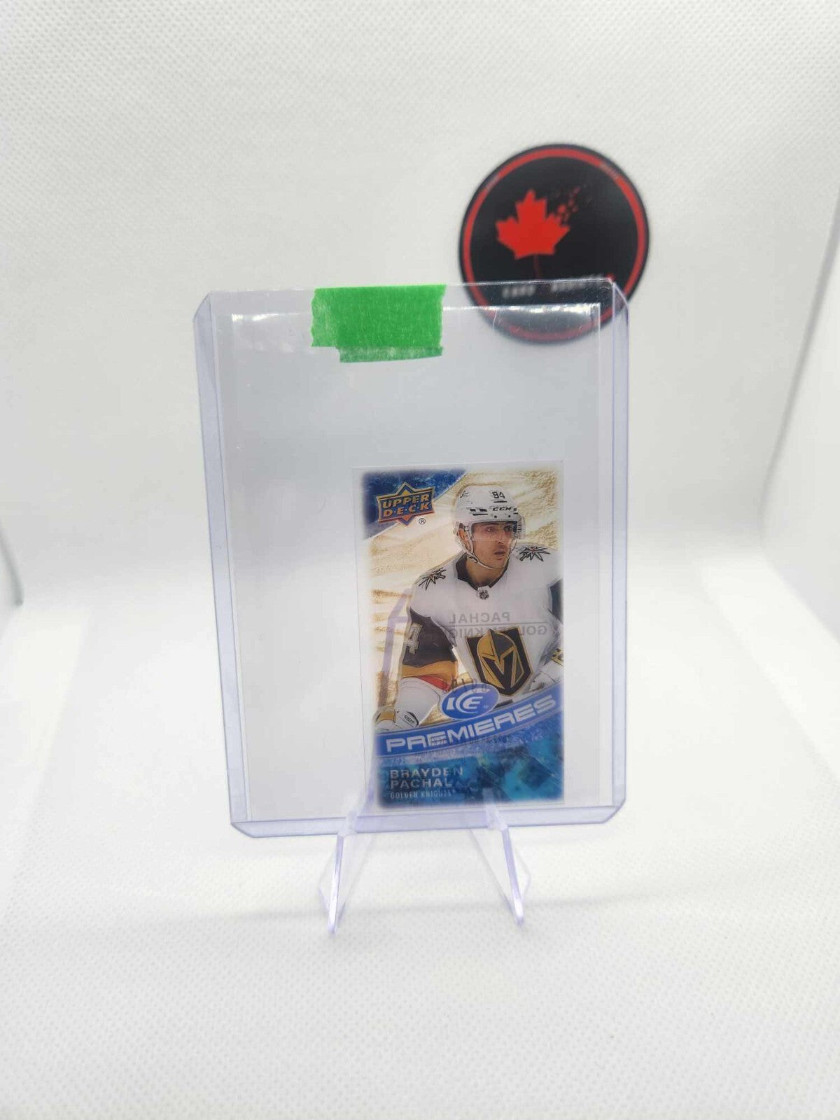 2022-23 UPPER DECK ICE PREMIERES MINI ROOKIE BRAYDEN PACHAL VEGAS GOLDEN KNIGHTS