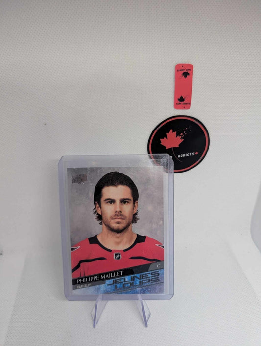 2020-21 Upper Deck Series 2 Young Guns French Philippe Maillet #486 Jeunes Loups