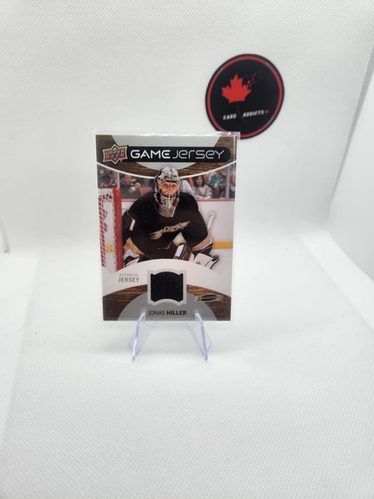 2012-13 Upper Deck UD Game Jersey #GJ-JH Jonas Hiller