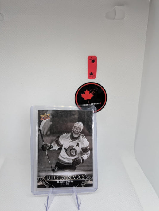 2023-24 Upper Deck S2 UD Canvas Black Claude Giroux #C177