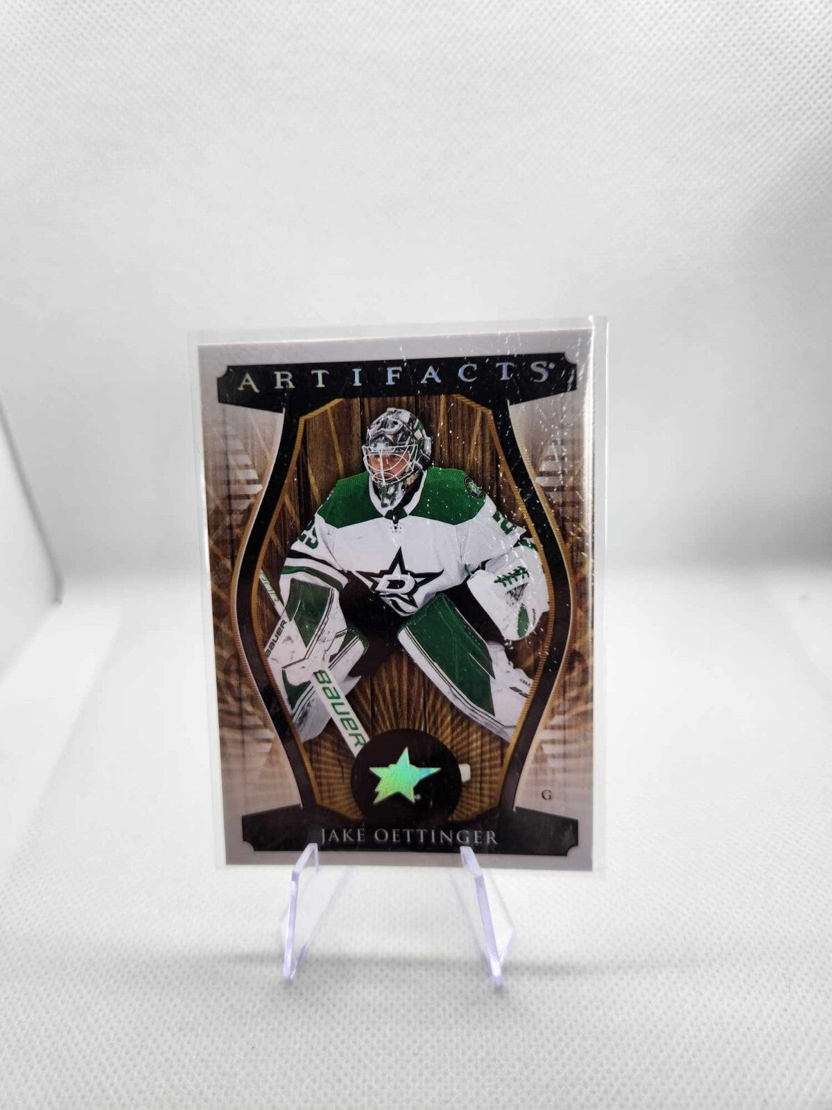 2023-24 Upper Deck Artifacts Wood Variant #151 Jake Oettinger