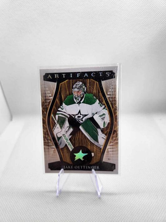 2023-24 Upper Deck Artifacts Wood Variant #151 Jake Oettinger