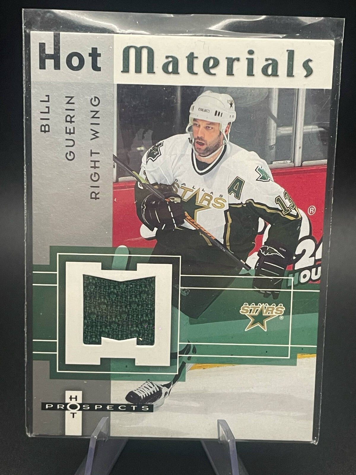 2005-06 Hot Prospects Hot Materials Bill Guerin Dallas Stars - Jersey BLACK