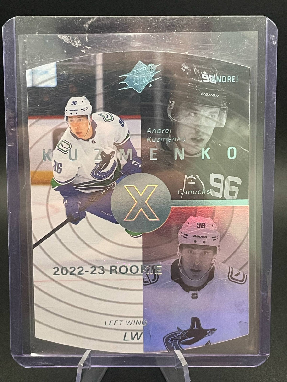 2022-23 Upper Deck Andrei Kuzmenko SPX Retro #SPX-50 UD Extended Series Rookie