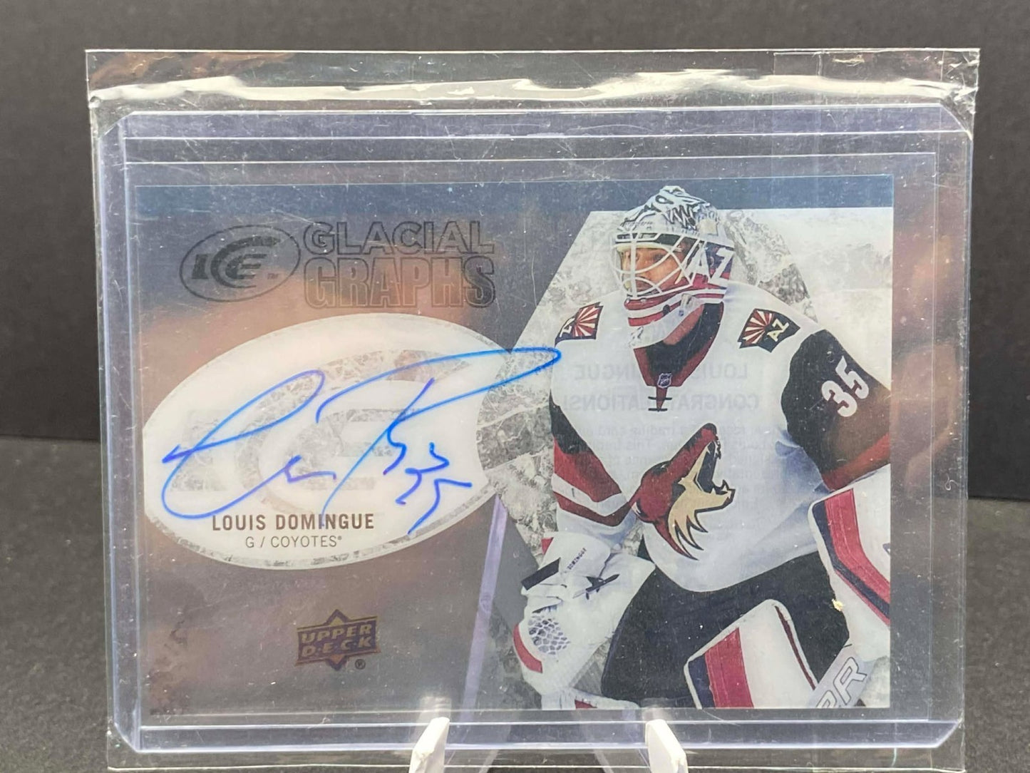 2012 ITG Between the Pipes Game-Used Jersey Silver /140 John Garrett #M-24