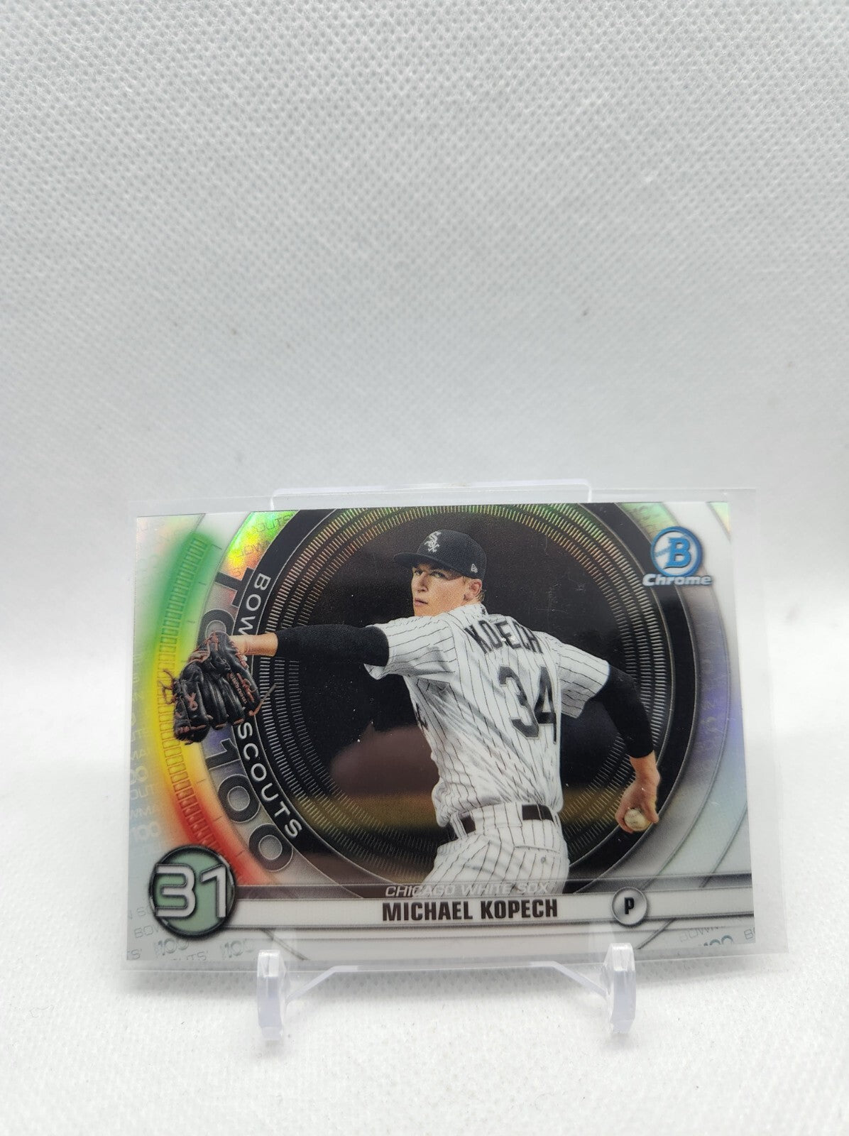 2020 Bowman Chrome Scouts Top 100 #BTP31 Michael Kopech