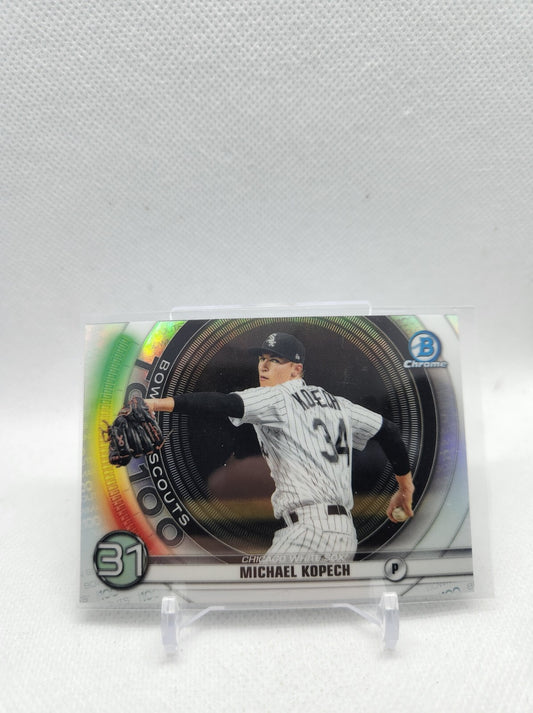 2020 Bowman Chrome Scouts Top 100 #BTP31 Michael Kopech