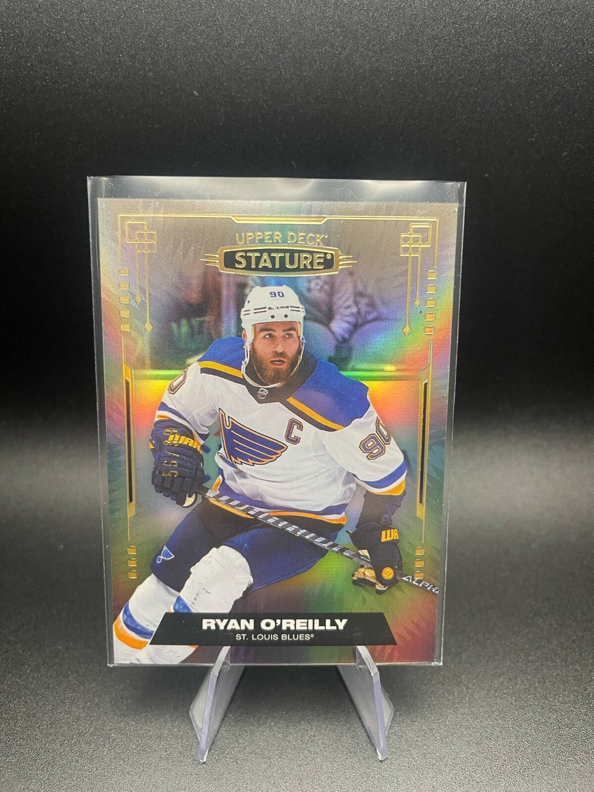 Ryan O'Reilly 2021-22 Upper Deck Stature Base