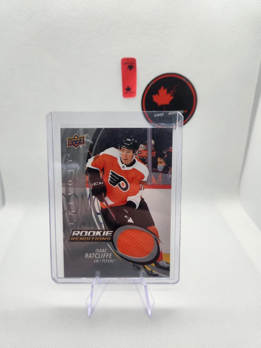 Isaac Ratcliffe 2022-23 Upper Deck Trilogy Rookie Renditions Jersey
