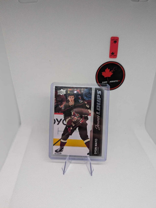 2021-22 Upper Deck Series 2 Dysin Mayo French Young Guns Young Wolves