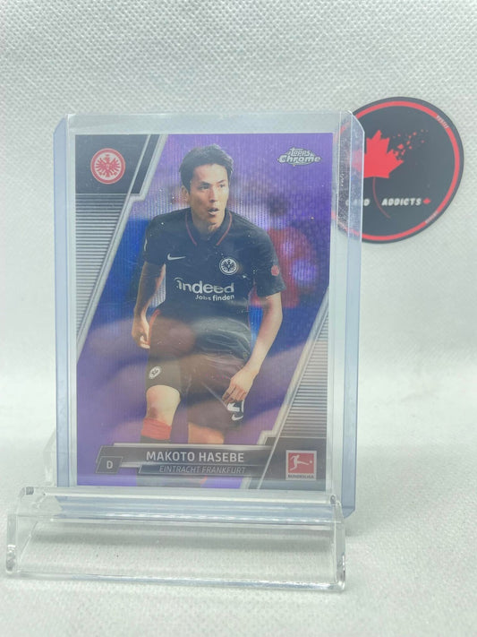 2021 Topps Chrome Bundesliga Makoto Hasebe /299 Eintracht Frankfurt #34