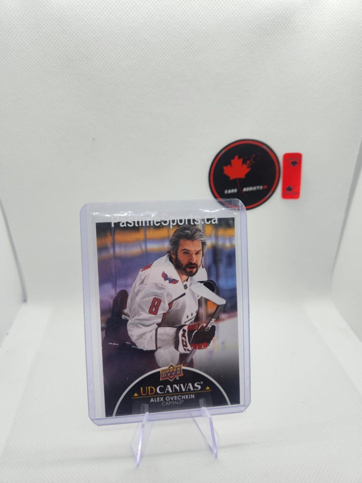 2021/22 UPPER DECK ALEX OVECHKIN #C86 BLACK & WHITE UD CANVAS