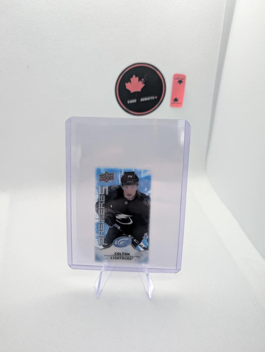 2021-22 Upper Deck Ice Premieres Mini Ross Colton RC #MI-17