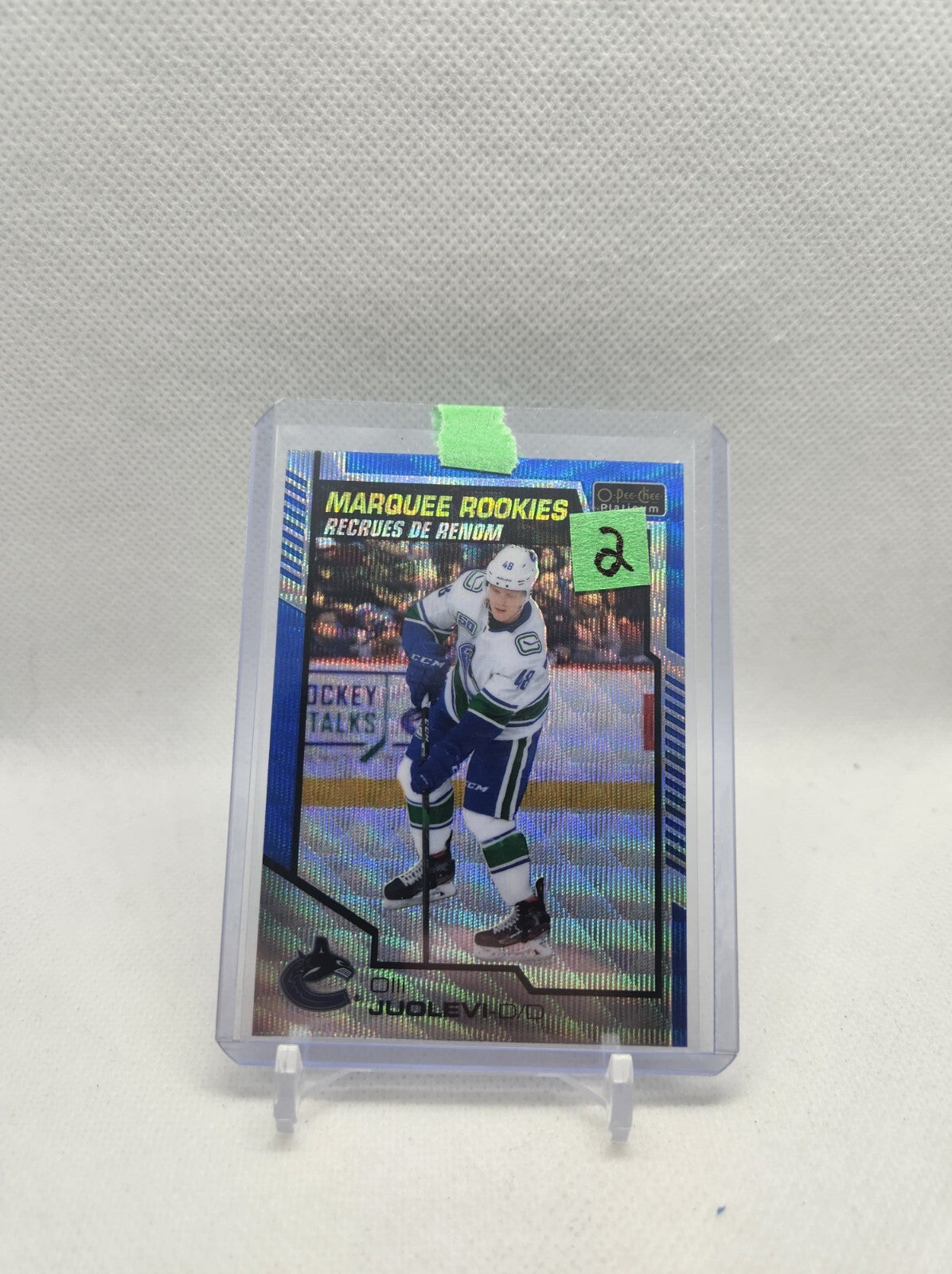 2020-21 OPC Marquee Rookies Blue Surge - Olli Juolevi - #189