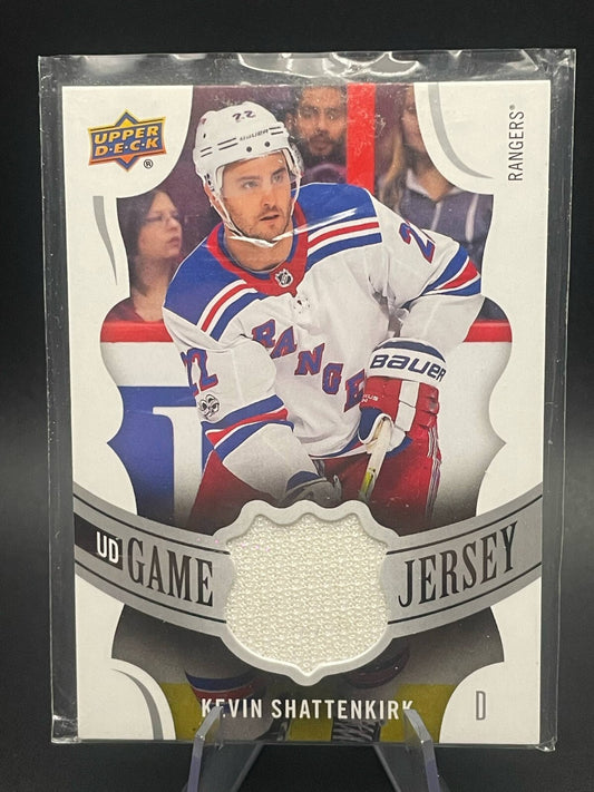 2018-19 Upper Deck UD Game Kevin Shattenkirk Jersey #GJ-KS New York Rangers