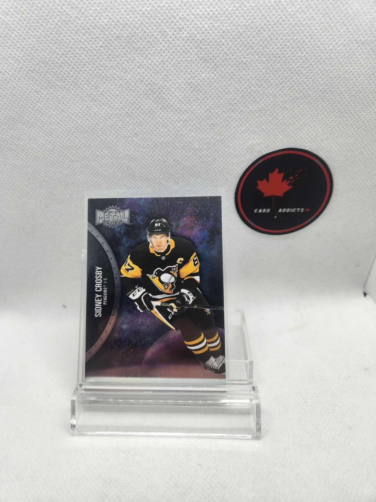 Sidney Crosby #100 2021-22 Skybox Metal Universe - Pittsburgh Penguins