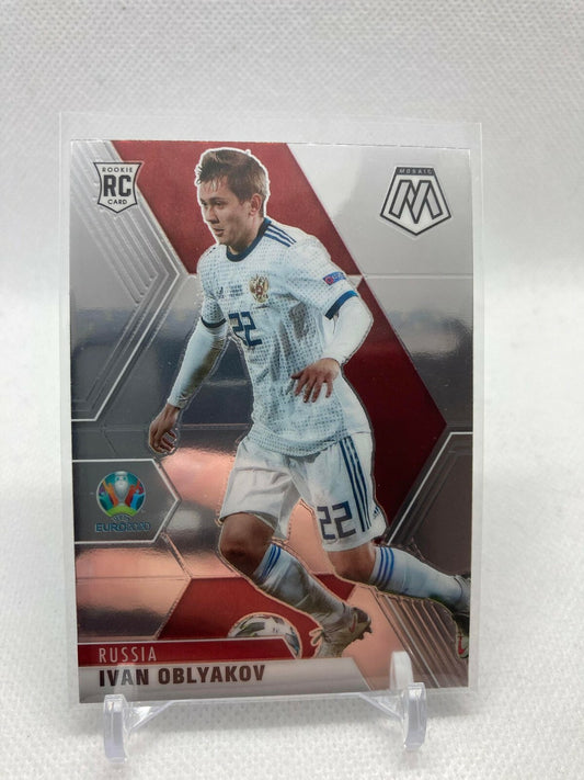 2021 Panini Mosaic UEFA Euro 2020 Rookies RC Ivan Oblyakov