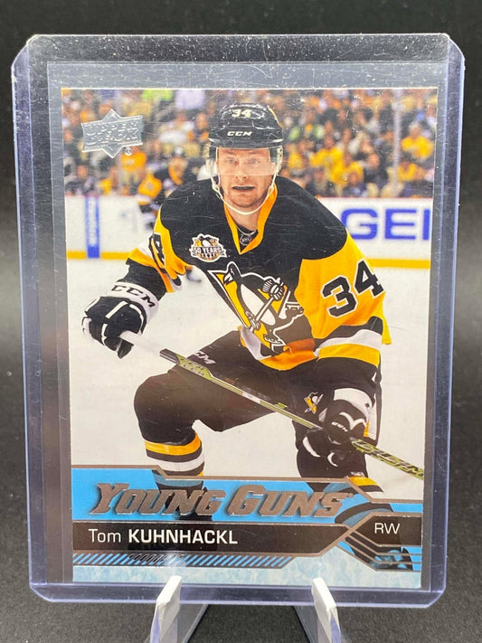 2016-17 Upper Deck Young Guns Tom Kuhnhackl Rookie Pittsburgh Penguins #223