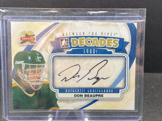2011-12 Between The Pipes Autographs #ADB Don Beaupre