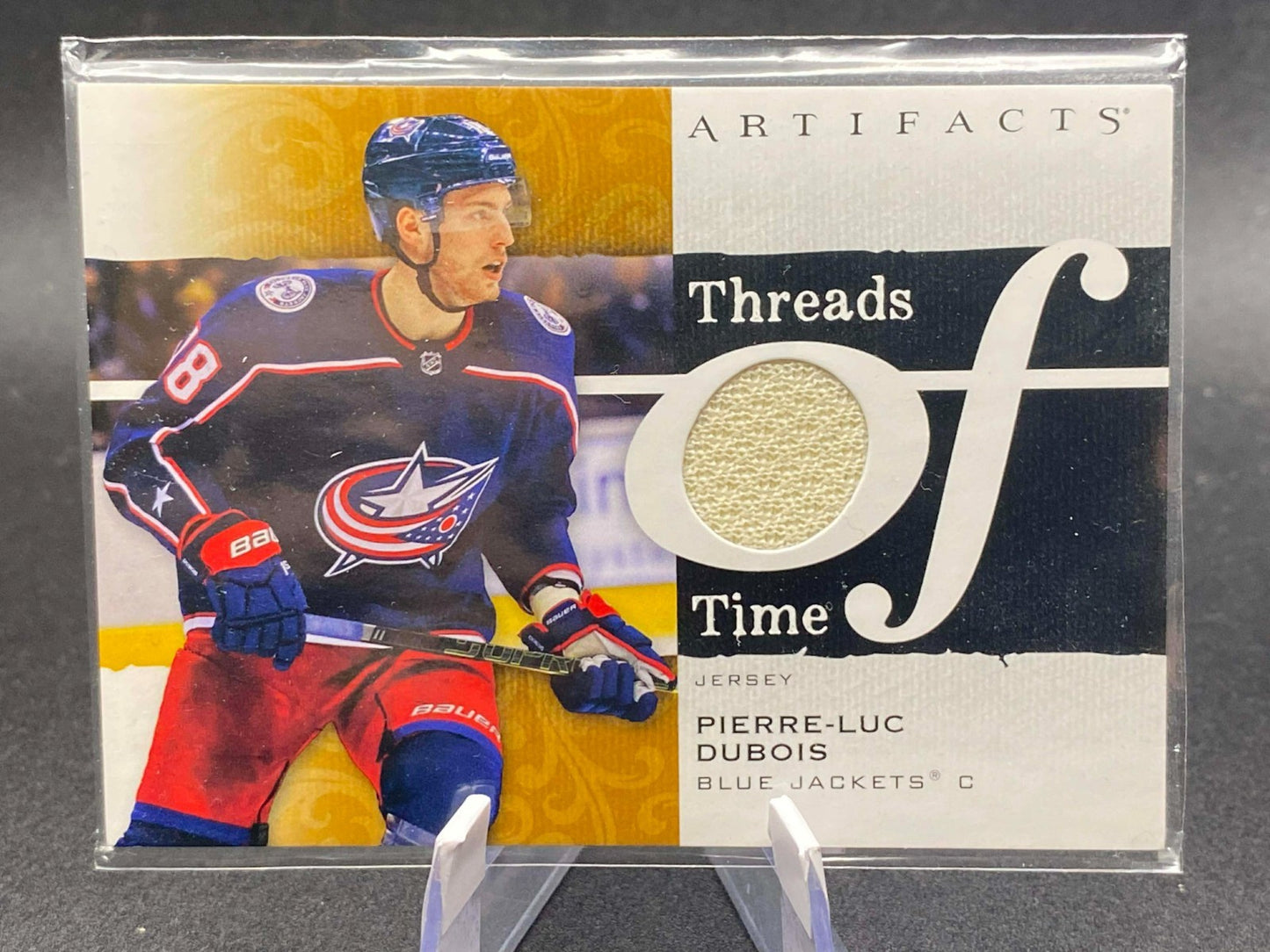 2021-22 Upper Deck Artifacts Pierre-Luc Dubois Threads of Time