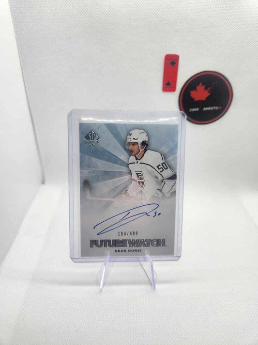 2021-22 Sean Durzi SP Authentic Retro Future Watch Auto /499 #RFWA-SD