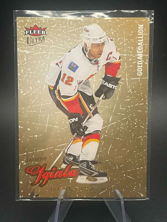 07/08 FLEER ULTRA JAROME IGINLA GOLD MEDALLION PARALLEL #169