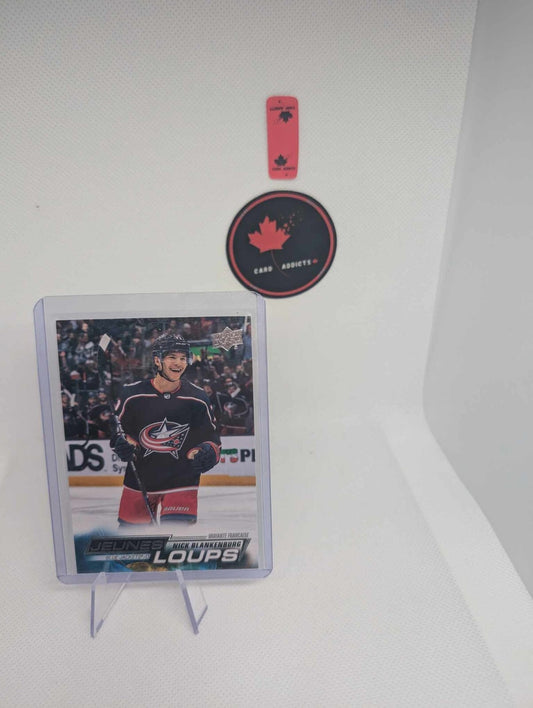 2022-23 Series 1 Young Guns French Rookie RC Nick Blankenburg #202 Jeunes Loups