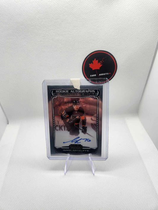 2022-23 O-Pee-Chee Platinum Rookie Autographs #RIR Isaac Ratcliffe Auto
