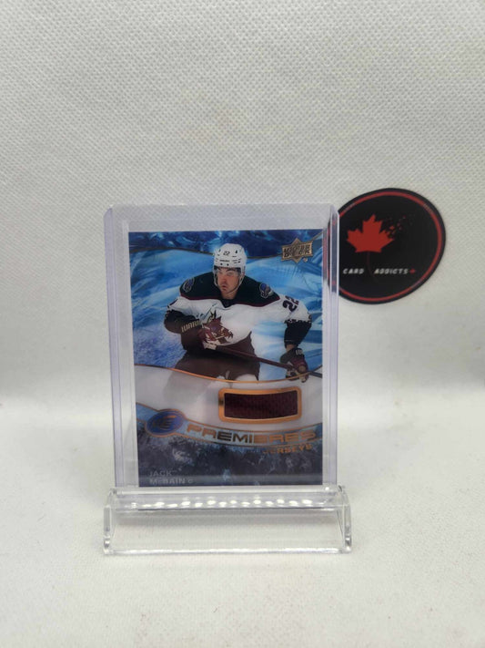 2022-23 Upper Deck Ice Ice Premieres Jerseys Jack McBain #IPA-JM Rookie RC